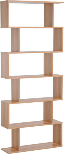 Bücherregal Beige 80x23x192cm