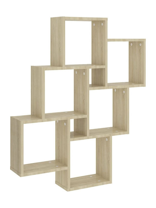 Wandregal Sonoma Eiche 78x15x93cm