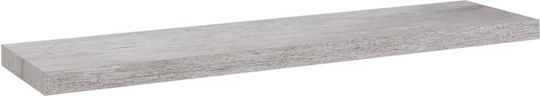 Wandregal 100x23.5x3.8cm Grau Beton Wandregal 100x23.5x3.8cm Grau Beton
