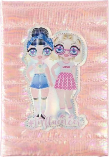 Nice Influencer Fashion Diary Iridescent Cover Stickers & Pencil Pom-pom 92053 6+ Years