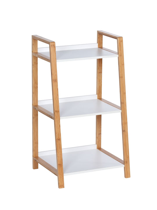 Finja Bookcase Natural White 43x76x36cm
