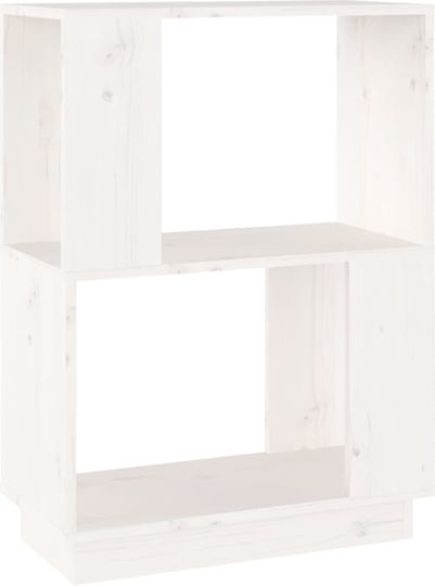 Βιβλιοθήκη Λευκή 51x25x70εκ. 814030 Βιβλιοθήκη Λευκή 51x25x70εκ. 814030