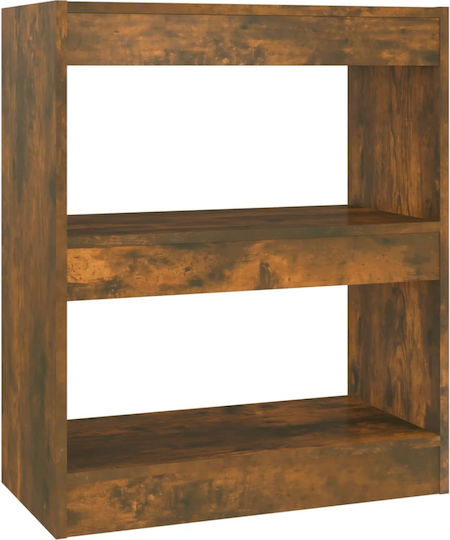 Βιβλιοθήκη Καπνιστή Δρυς 60x30x72εκ. 813599 Βιβλιοθήκη Καπνιστή Δρυς 60x30x72εκ. 813599