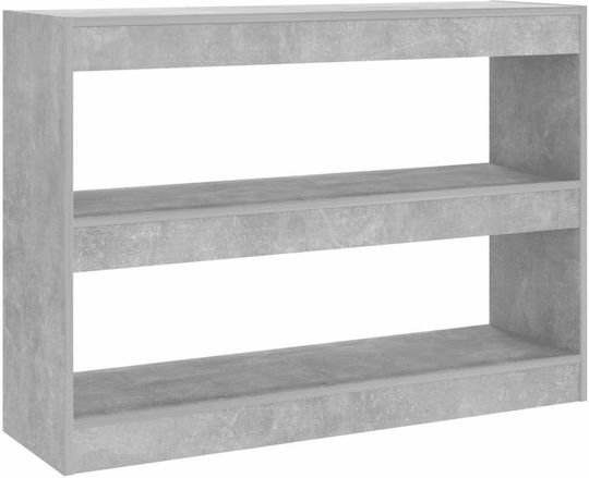 Βιβλιοθήκη Γκρι 100x30x72εκ. Βιβλιοθήκη Γκρι 100x30x72εκ.
