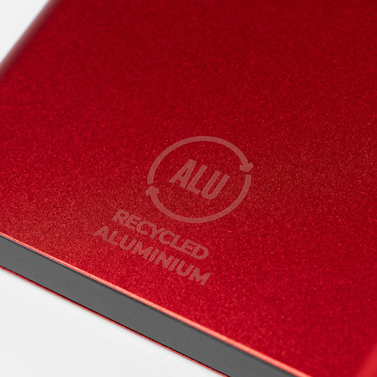 KARNA Power Bank 4000mAh με Θύρα USB-A Κόκκινο
