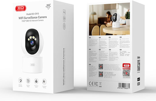 XO 249-0289 IP Surveillance Camera Wi-Fi Full HD 1080p with Two-Way Communication