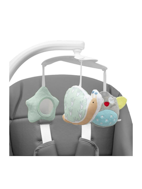 New Baby Smart Scaun Înalt De Masă Bebe Pliabil 2 În 1 Gri