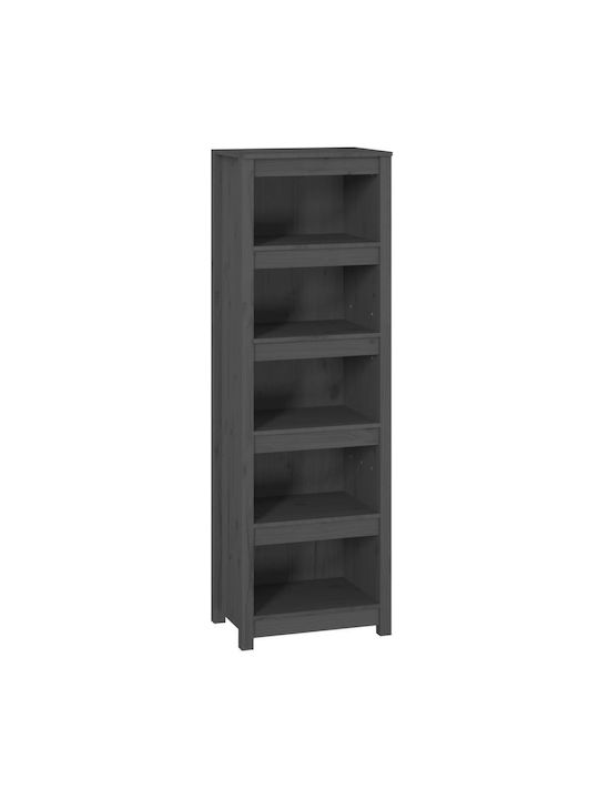 Βιβλιοθήκη Γκρι 50x35x154εκ.