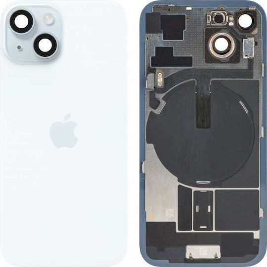 Капак На Батерия Apple iPhone 15 Син За Смяна