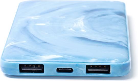 LIVIAN Power Bank 5000mAh mit 2 USB-A Ausgangsanschlüsse Schwarze