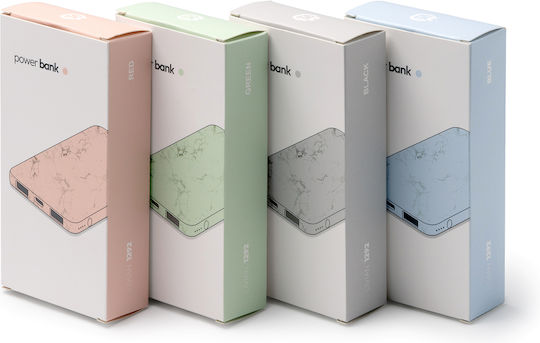 LIVIAN Power Bank 5000mAh mit 2 USB-A Ausgangsanschlüsse Schwarze