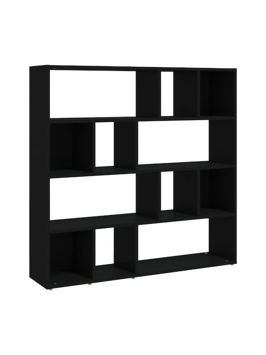 Bibliothek Schwarz 105x24x102cm