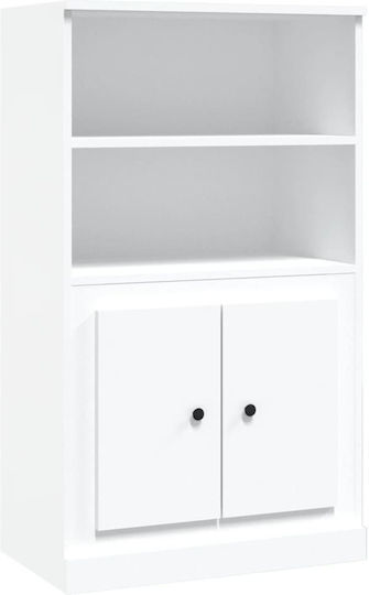 Wohnzimmerschrank Weiß 60x35,5x103,5 cm