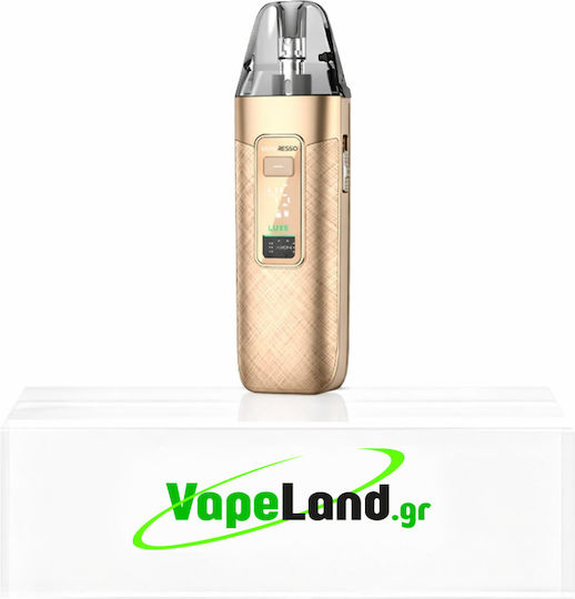 Vaporesso Luxe X3 Pod Mod 5ml mit Integrierter Batteriekapazität 2600mAh Goldseide