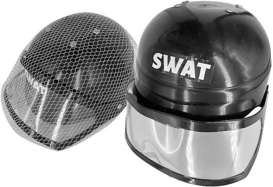 Karneval Helm Weiß 1Stück