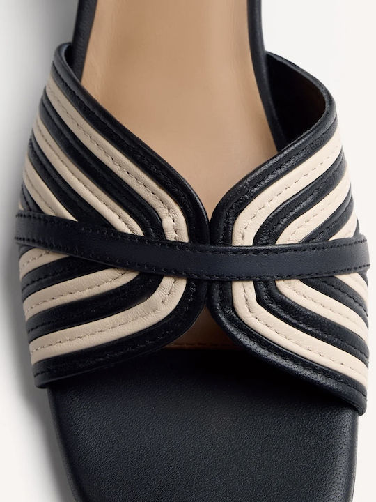 Sandale Elegante Damă Din Piele Negru