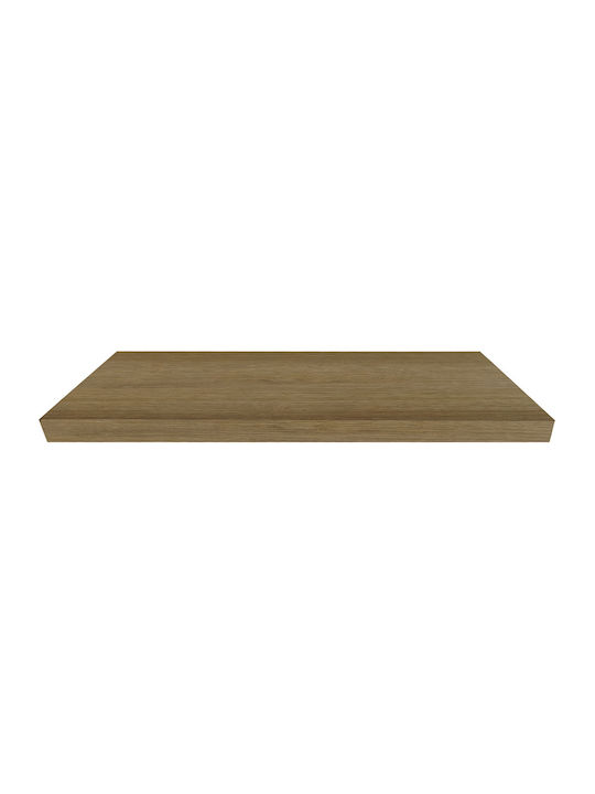 Кафяв Стенен РафТ 80x23.5x3.8см