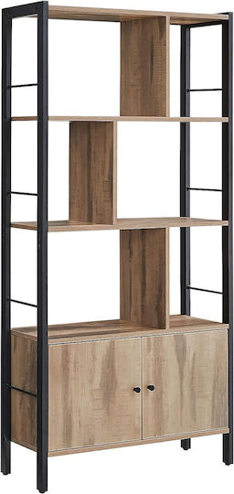 Βιβλιοθήκη Toasted Oak Colour 30x74x154εκ. Βιβλιοθήκη Toasted Oak Colour 30x74x154εκ.