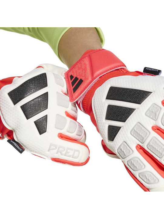 adidas Predator Gl Mtc Fs Γάντια Τερματοφύλακα Παιδικά Λευκά
