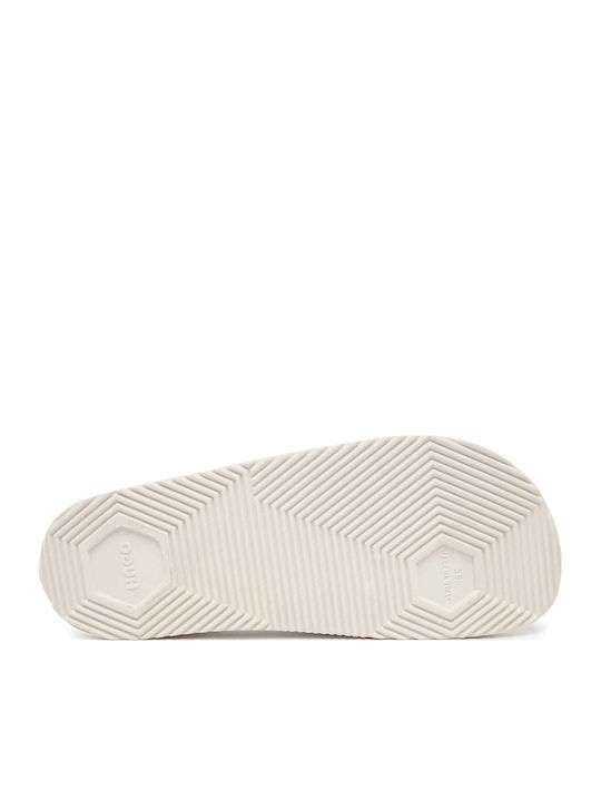 Flip Flops In White Colour