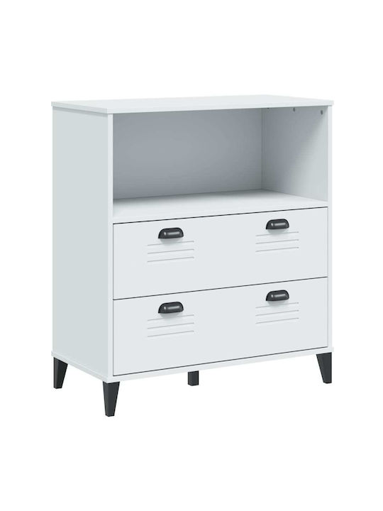 Bibliothek Viken White 80x40x90cm