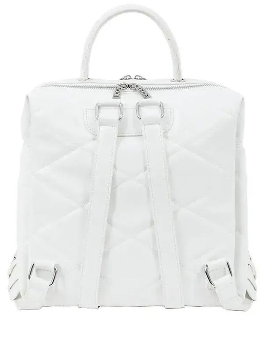 Women's White Backpack