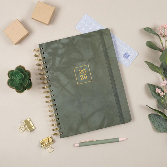 Agendă Finocam Optimal B5 17,6 X 25 Cm 2026