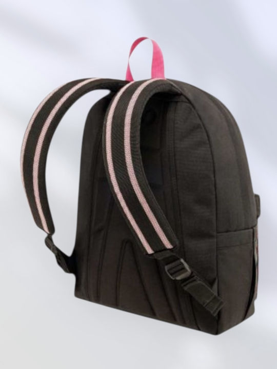 Polo Original Scarf School Bag Backpack Junior High-High School Black with Water Bottle Holder 20Liters 2024