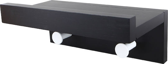 Рафт Стенен 23x12x8см. Черно Рафт Стенен 23x12x8см. Черно