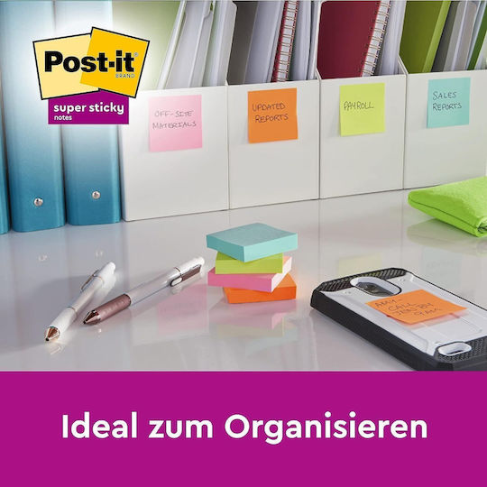 3M Sticky Note Pads in Cube 450 Sheets 7.6x12.7cm Post-it
