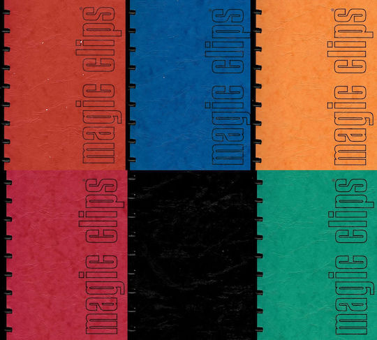 A&G Paper Τετράδιο Ριγέ Β5 3 Θεμάτων Magic Clips (Διάφορα Χρώματα)