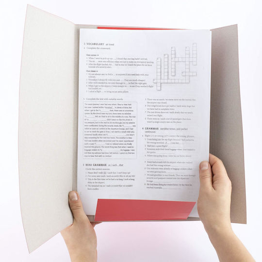 D.rect Clipboard for Paper A4 Red 1pcs