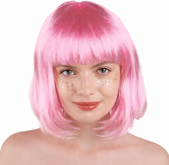 Cleopatra Wig Neon Pink