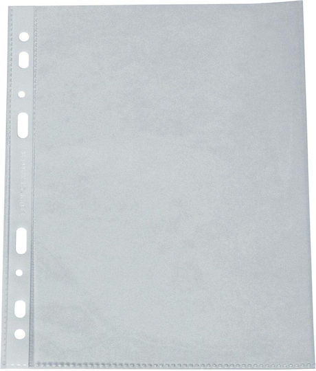 Q-Connect Plastikeinlagen für Dokumente A4 mit Löchern 100Stück