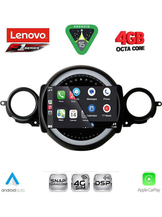 Lenovo Lenovo Auto-Audiosystem Für Mini Cooper / Clubman 2011-2013 Bluetooth USB Eingebautes Wi-Fi GPS Apple CarPlay Android Auto Mit 9 Zoll Touchscreen SSQ 9064_CPA