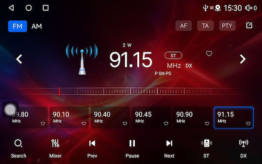 Lenovo Car Audio System for Ford Focus 2005-2012 with A/C Bluetooth USB WiFi GPS Apple CarPlay Android Auto with 9" Touch Screen