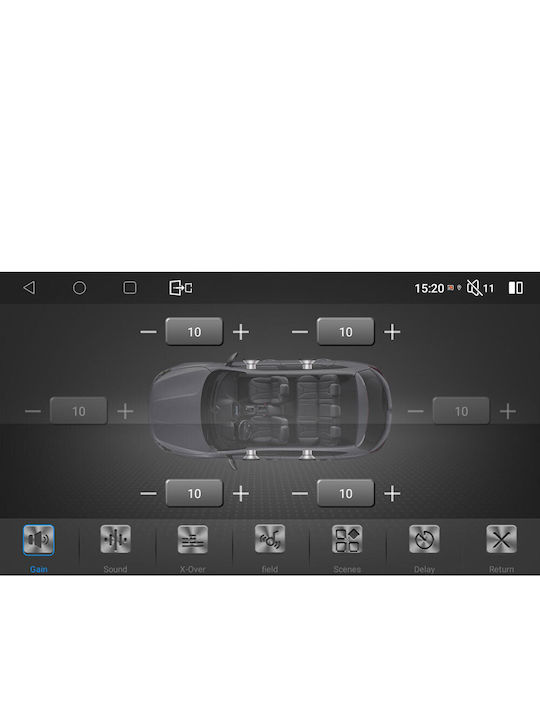 Lenovo Car Audio System for Hyundai i20 2008-2013 (Bluetooth/USB/WiFi/GPS/Apple CarPlay/Android Auto) with 9" Touch Screen
