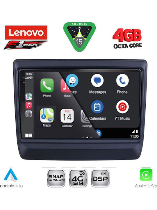 Lenovo Car Audio System Isuzu D-Max 2020 (Bluetooth/USB/WiFi/GPS/Apple CarPlay/Android Auto) with 9" Touch Screen