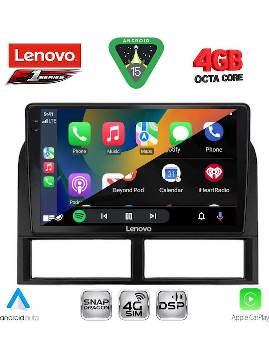 Lenovo Car Audio System for Jeep Grand Cherokee 1999-2004 (Bluetooth/USB/WiFi/GPS/Apple CarPlay/Android Auto) with 9" Touch Screen