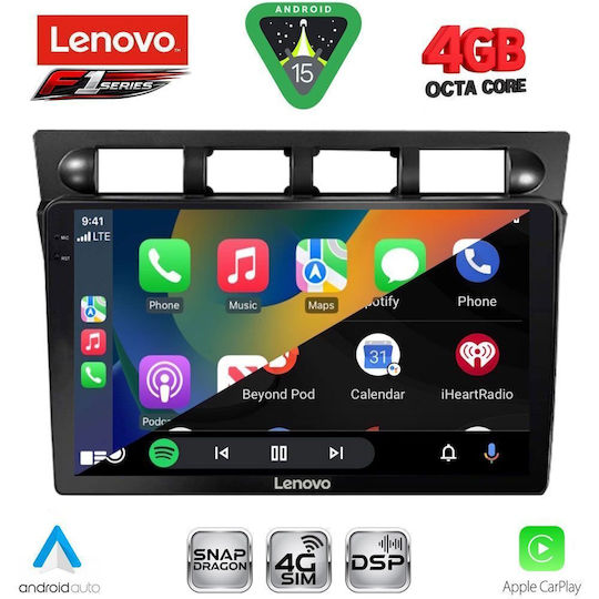 Lenovo Car Audio System for Kia Picanto 2004-2008 Bluetooth USB WiFi GPS Apple CarPlay Android Auto with 9" Touch Screen