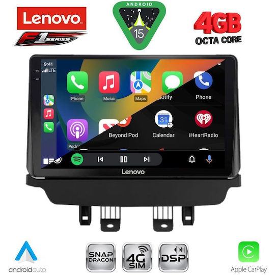 Lenovo Car Audio System for Mazda CX-3 2014-2023 Bluetooth USB WiFi GPS Apple CarPlay Android Auto with 9" Touch Screen