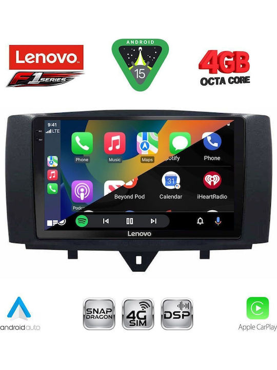 Lenovo Lenovo Auto-Audiosystem FürZwei 2010-2015 Bluetooth USB Eingebautes Wi-Fi GPS Apple CarPlay Android Auto Mit Touchscreen 9 Zoll