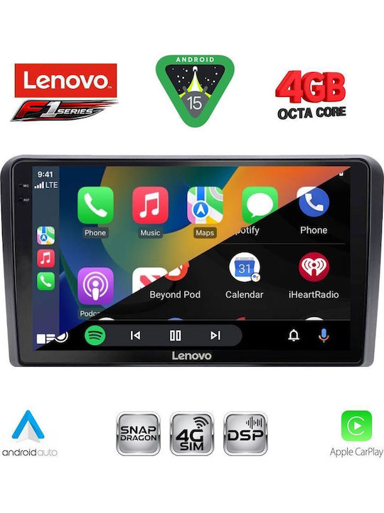 Lenovo Car Audio System for Suzuki Vitara 2000-2005 Bluetooth USB WiFi GPS Apple CarPlay Android Auto with 9" Touch Screen