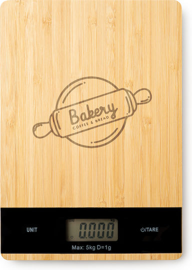 Ψηφιακή Ζυγαριά Κουζίνας έως 5kg Μπεζ