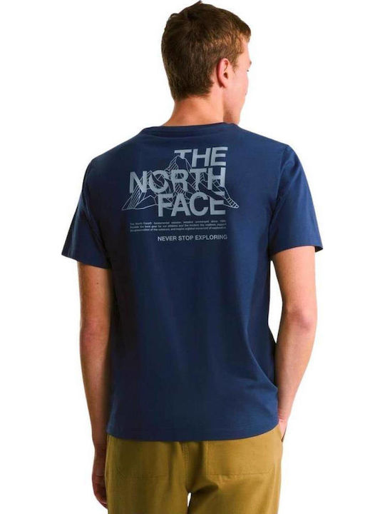 The North Face Mountain Sketch T-shirt Navy
