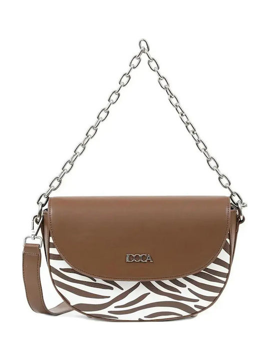 Damen Schultertasche Braune