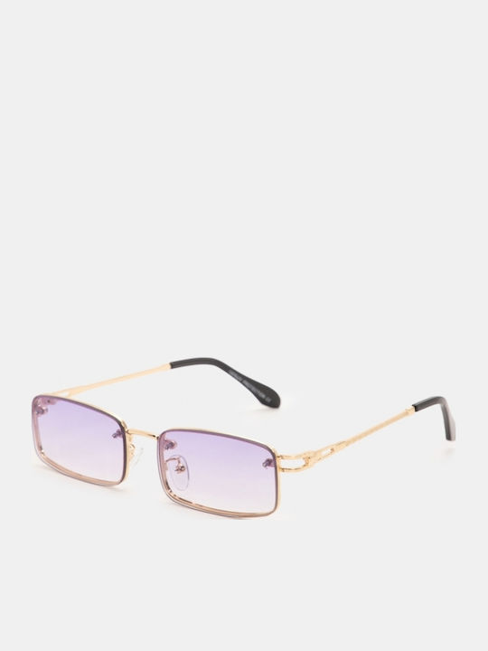 Luigi Sunglasses Gold With Metallic Frame Luigi Sunglasses Gold With Metallic Frame