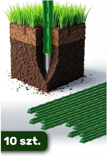 Suporturi Plante 120 Cm Plonos Pl-940 Verde 10 Bucăți