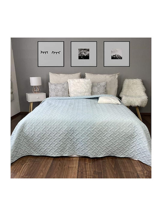 Homelevel Κουβερλί Μονό Mint Green 170x220cm