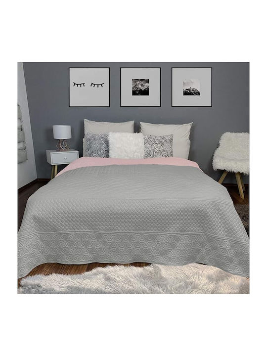 Homelevel Κουβερλί Υπέρδιπλο Pink 220x240cm